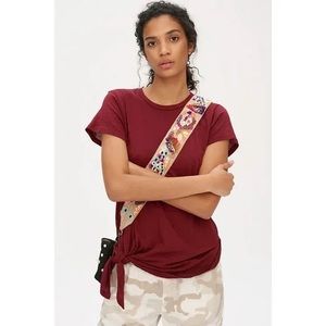 stateside tori asymmetrical tee- XS